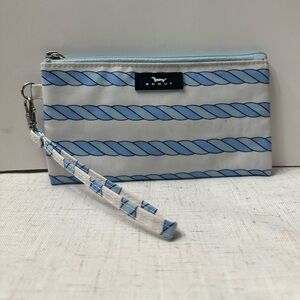 Scout Nautical Blue and White Wristlet